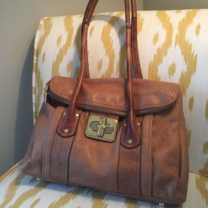Vintage B Makowsky Genuine Leather Handbag